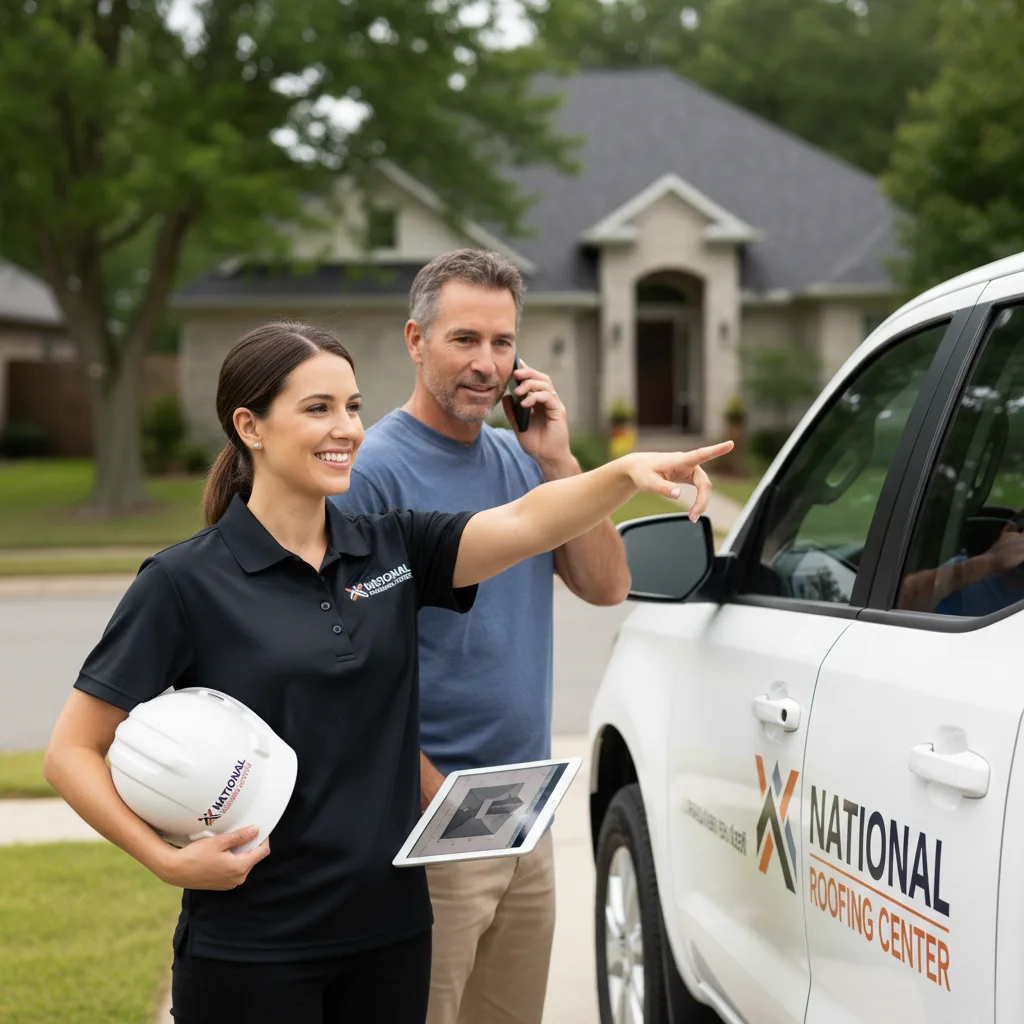 National Roofing Center customer support in Nassau Bay